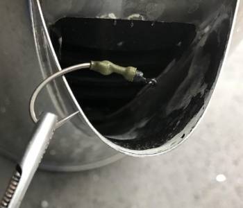 best carp rigs for beginners - ronnie rig - step 5