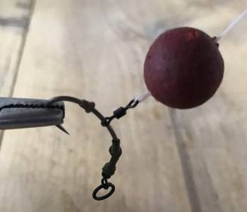 best carp rigs for beginners - ronnie rig - step 9