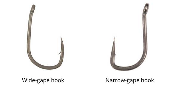 wide gape vs narrow gape hooks