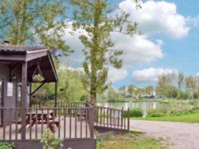 best uk fishing holidays - olivemead lake Pet Friendly Log Cabins with Fishing